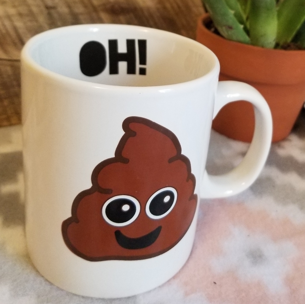 OH S**t! Emoji Coffee/Tea Mug
